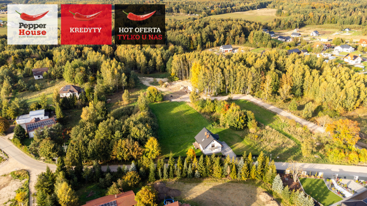 DZIAŁKA BUDOWLANA 1179 m² | POMLEWO | MPZP - Widok 5