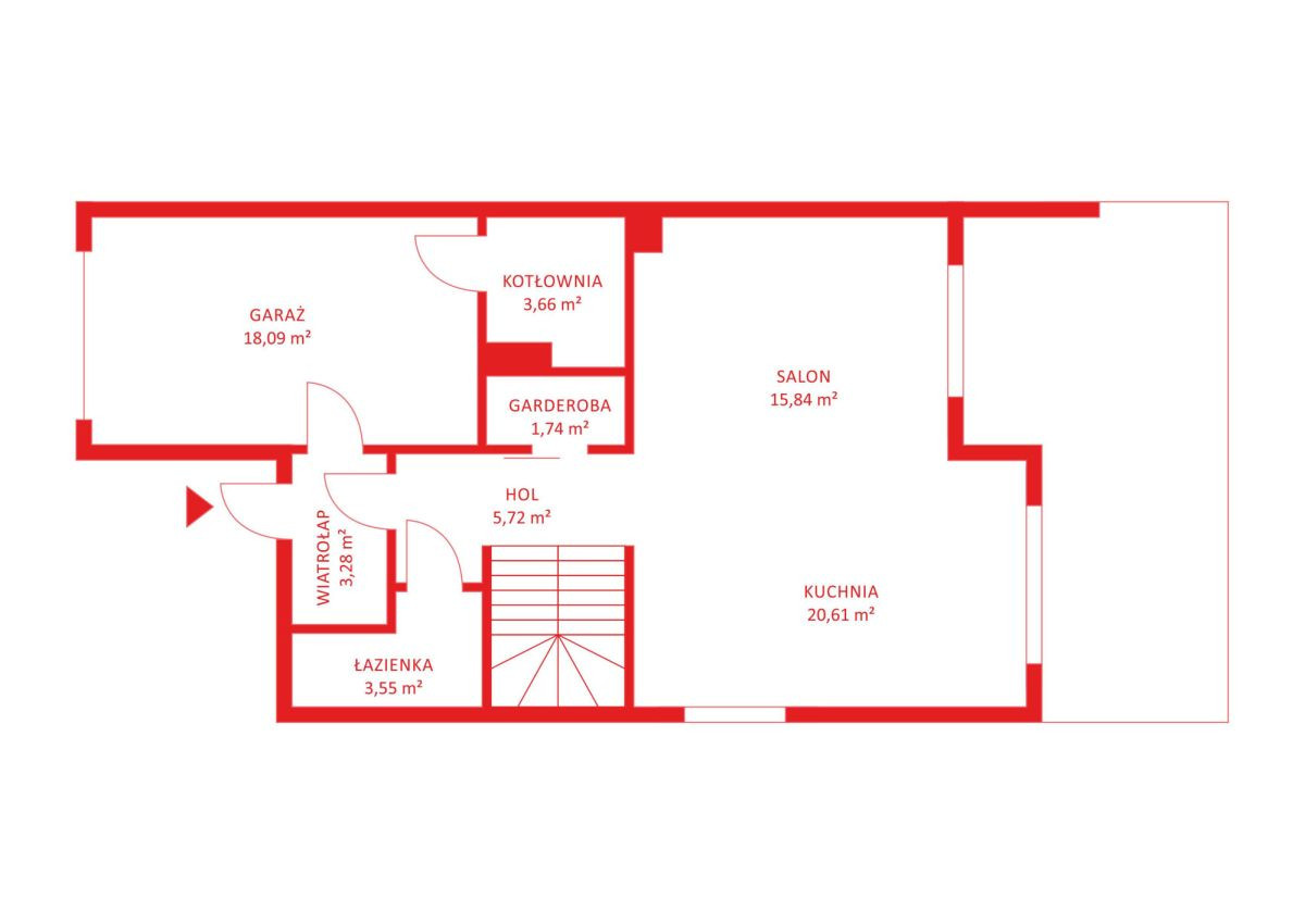 House in Ciele - Widok 3