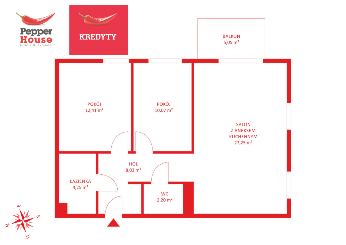 Apartment in Gdańsk, Maćkowy, Ujeścisko-Łostowice - Widok 2