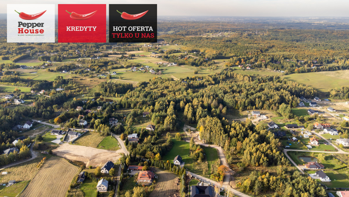 DZIAŁKA BUDOWLANA 1104 m² | POMLEWO | MPZP - Więcej