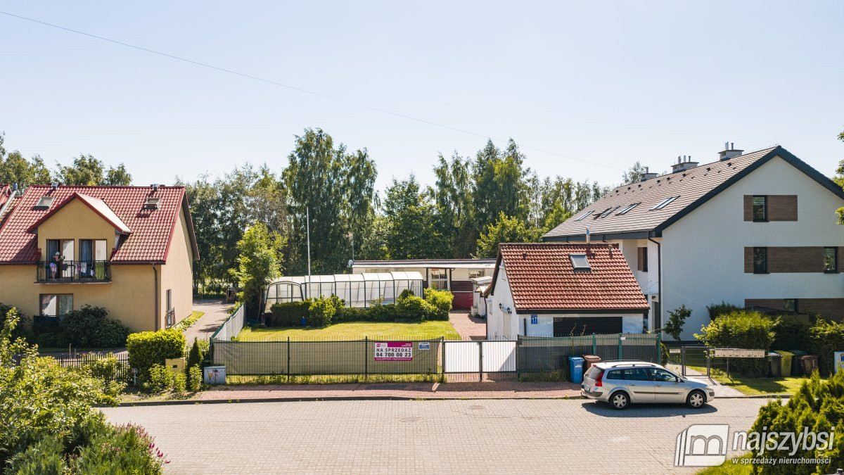 Grzybowo- działka (MPZP) 600m od morza z domkiem - Widok 4