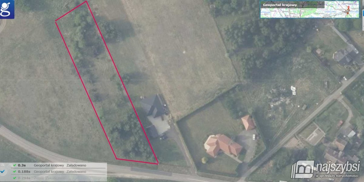 Karsk- działka 4690 m² nad Jeziorem z WZ - Widok 2