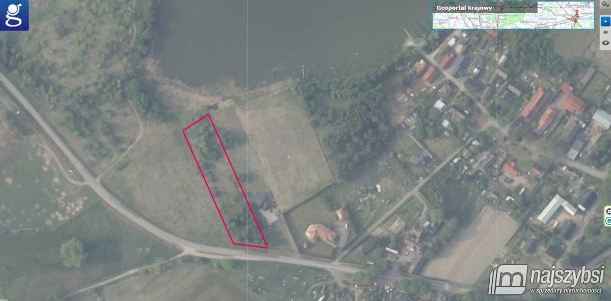 Karsk- działka 4690 m² nad Jeziorem z WZ - Widok 3