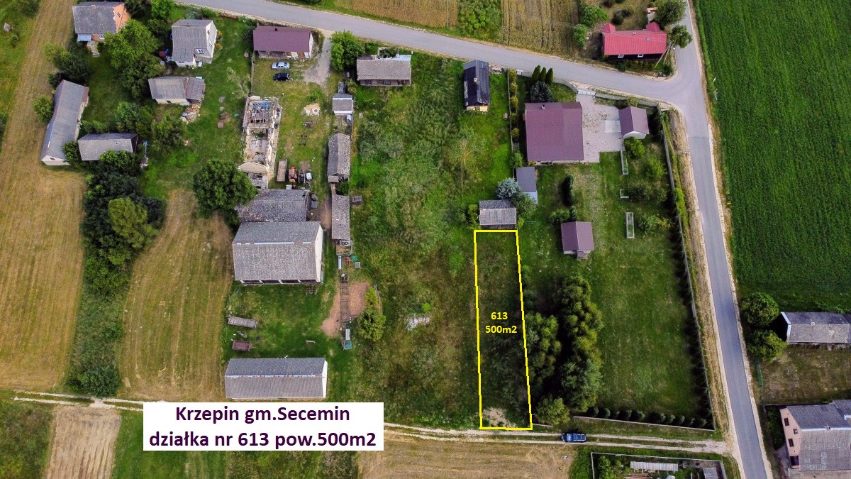 Najtańsza działka budowlana (plan) 500 m² cena tylko 22.900zł - Widok 4