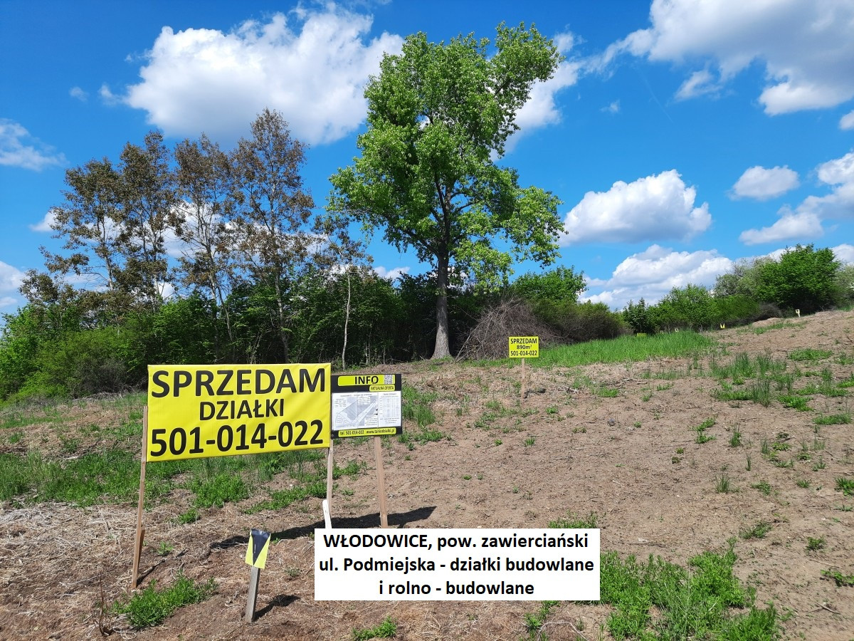 Jura tania działka budowlana (plan) 704 m² tylko 79.900zł (brutto z 23% VAT) - Widok 2