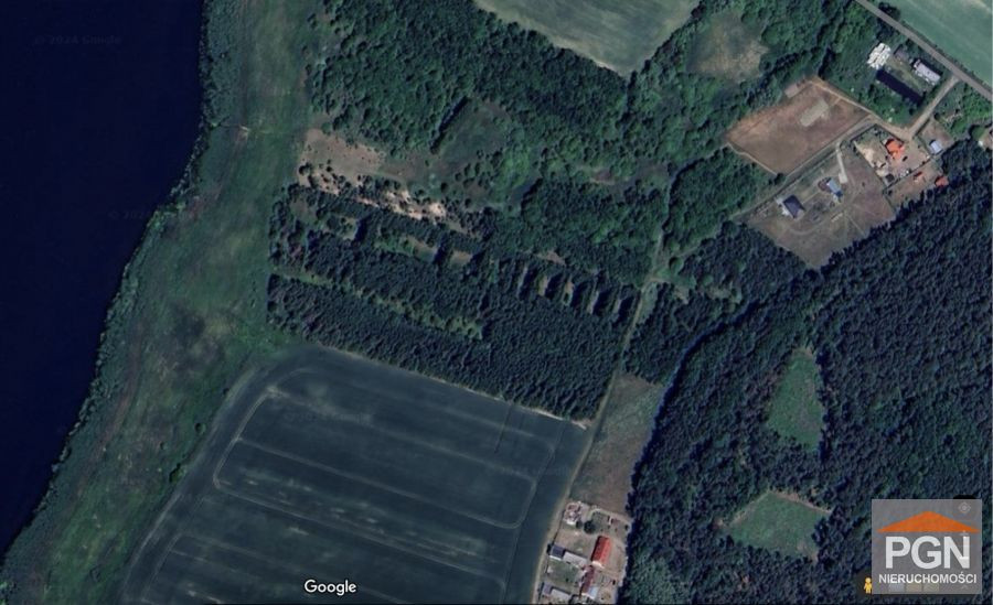Duża działka nad rzeką Dziwną - Wyspa Wolin - Widok 2