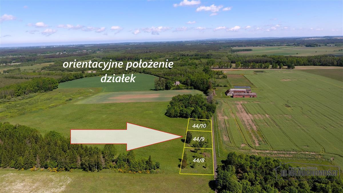 działka na odludziu ok. 35 km od morza i 10 km od - Widok 3