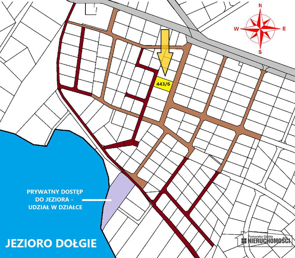 Działka położona blisko jeziora Dołgie - Widok 3