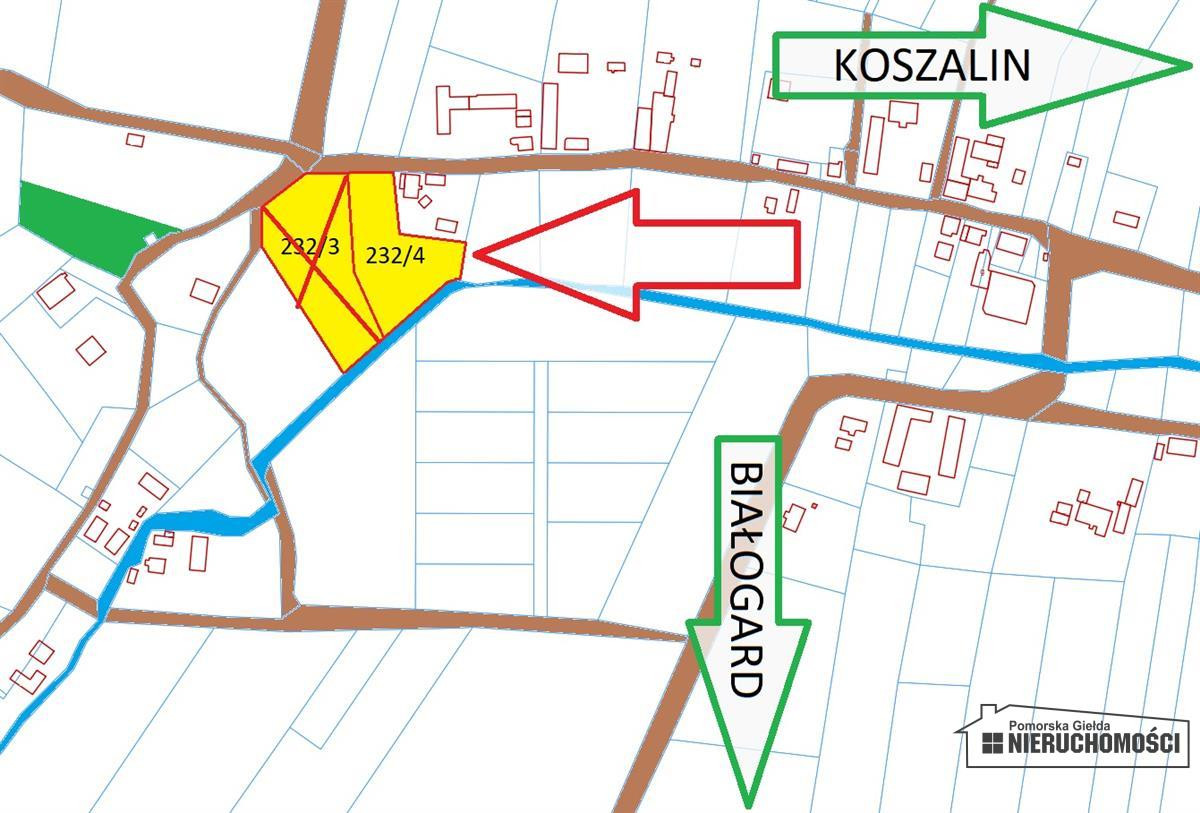 Duża działka ok. 33 km od morza i 24 km od Koszali - Widok 4