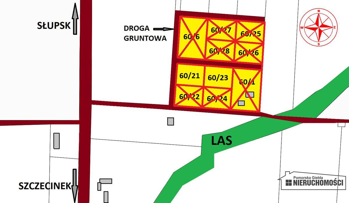 Działki budowlane na skraju wsi, w pobliżu jezior - Widok 3