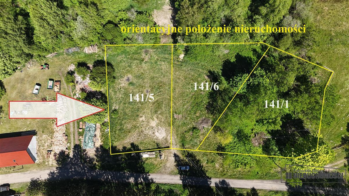 Działka budowlana pod lasem ok. 50 km od morza i M - Więcej