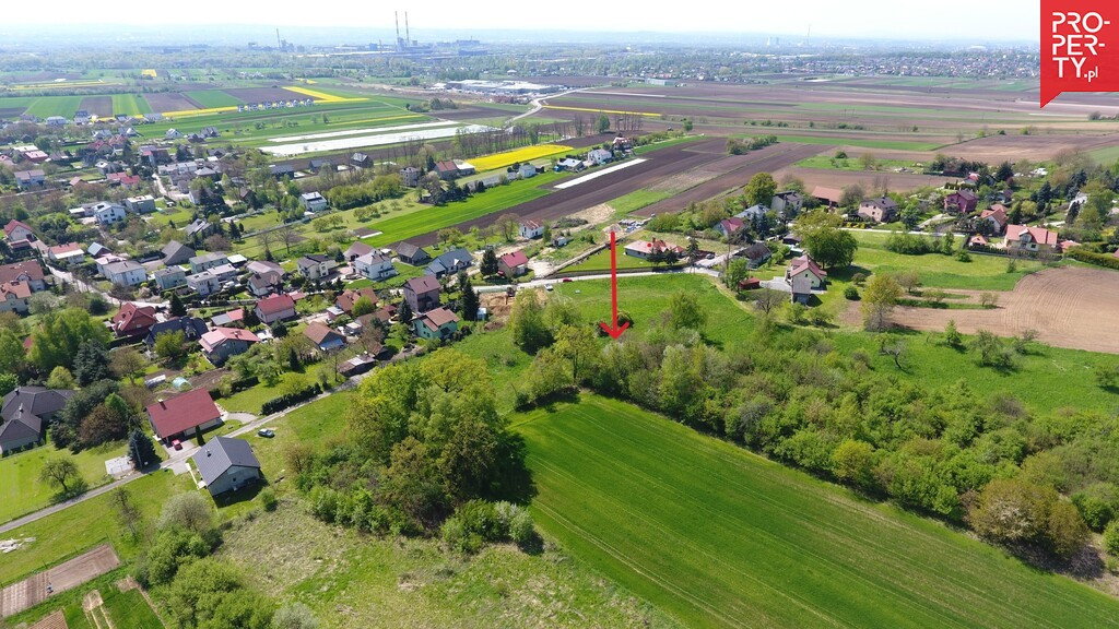 Działka budowlana w Krakowie - 1075 m² - Widok 2