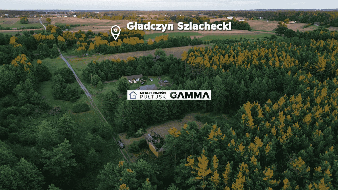 Działka budowlana z WZ – Gładczyn Szlachecki - Widok 3