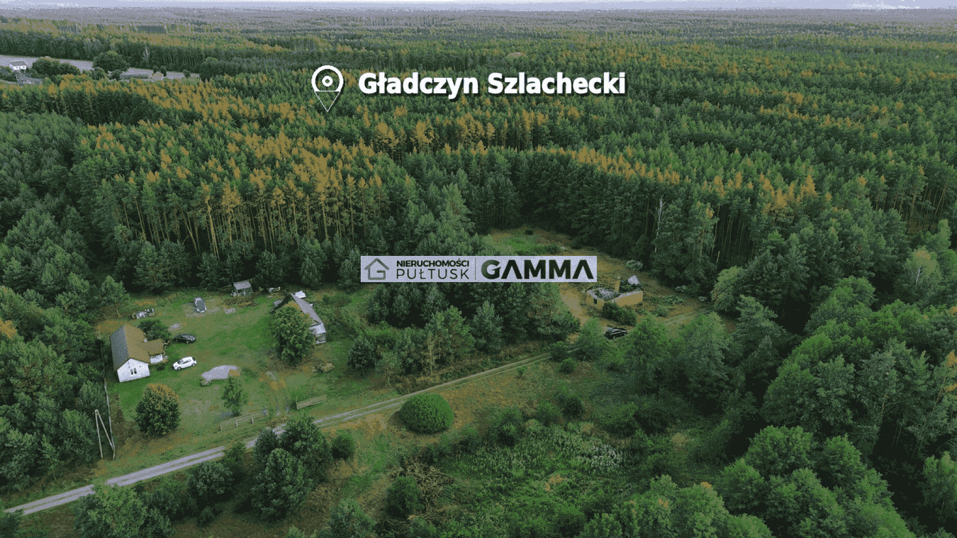 Działka budowlana z WZ – Gładczyn Szlachecki - Widok 2