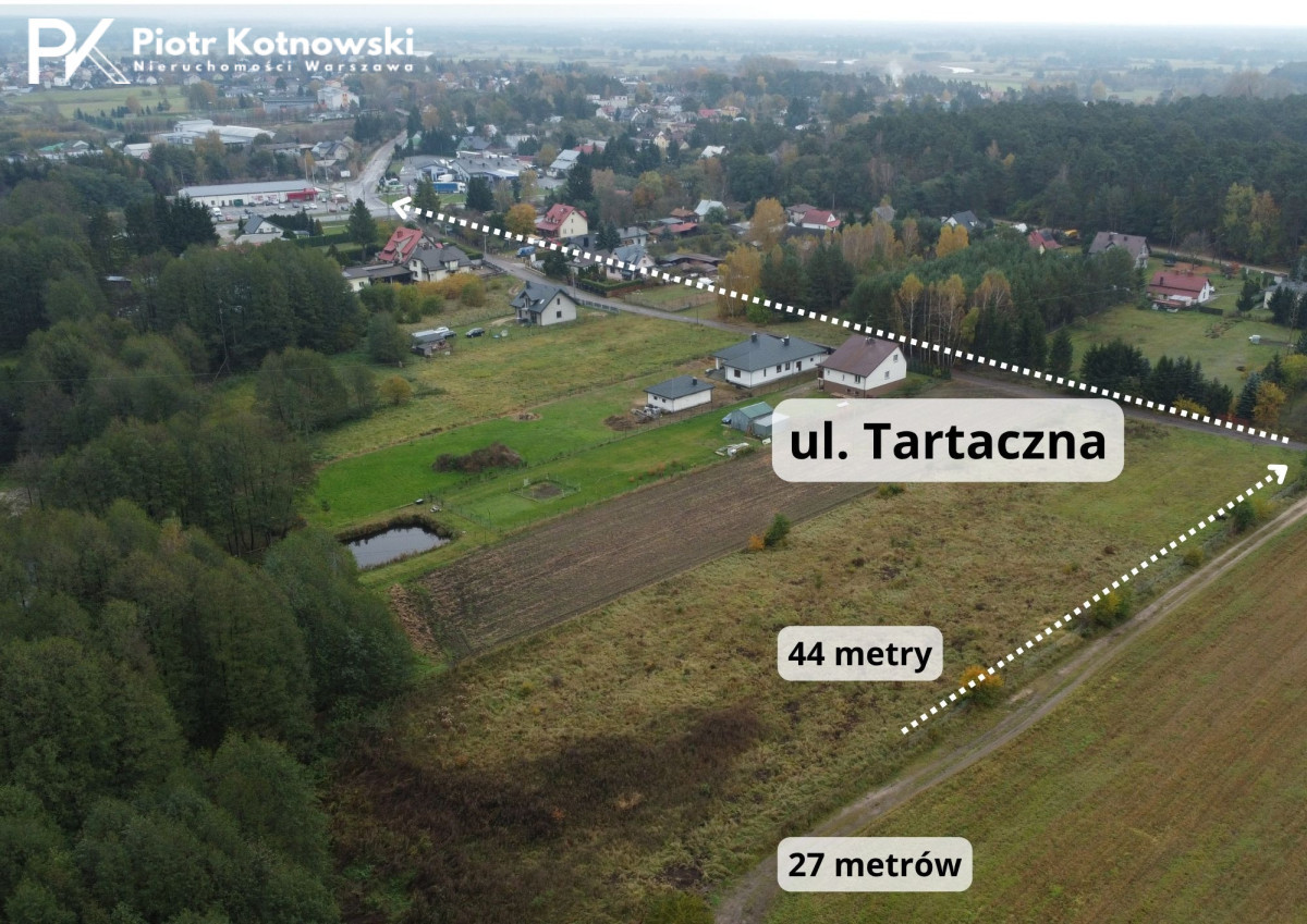 DZIAŁKA 1200 m² | WYDANE WZ | BROK | DO ZABUDOWY - Widok 2