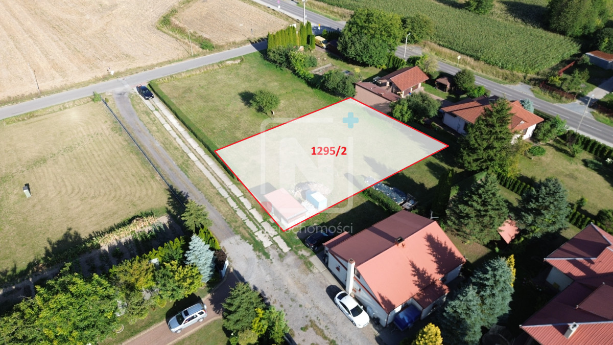 Działka pod dom 936 m² | MPZP | Łanowa Zamość - Widok 2