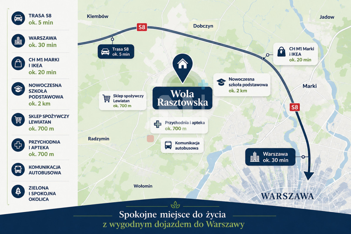 Grunt z potencjałem inwestycyjnym przy trasie S8 - Widok 3