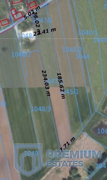 Działka budowlano rolna 5028 m², Trąbki - Widok 4