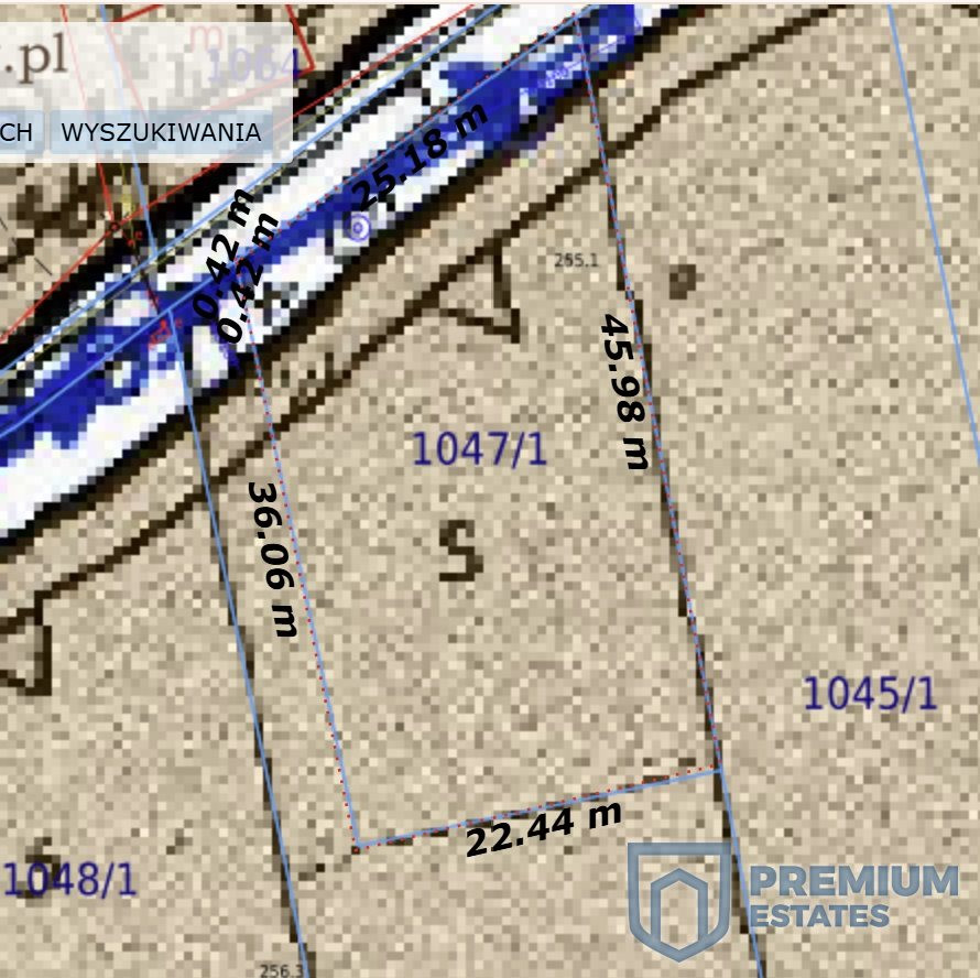 925 m² działka budowlana Trąbki, gmina Biskupice - Widok 5