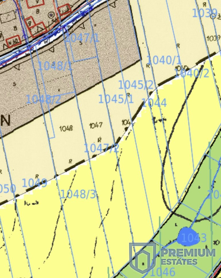 Działka budowlano rolna 5028 m², Trąbki - Widok 3