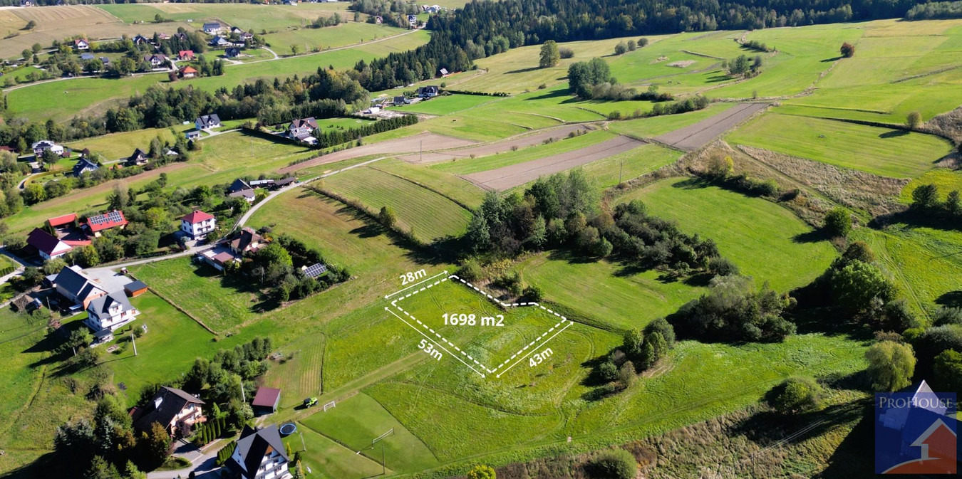 Land, 1698 m²