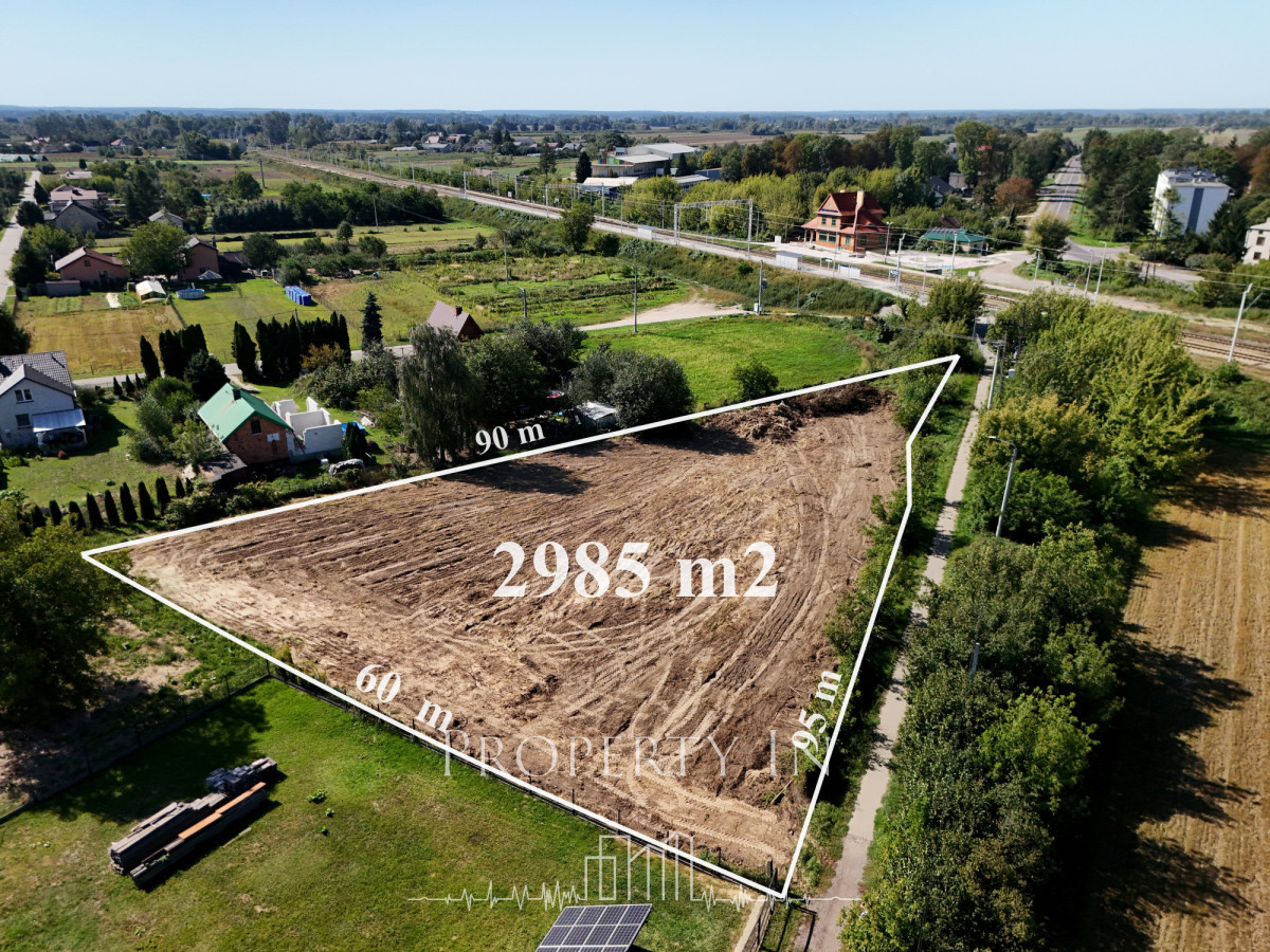 DZIAŁKA | 2985 m² | WZ | ZAJEZIERZE - Widok 2