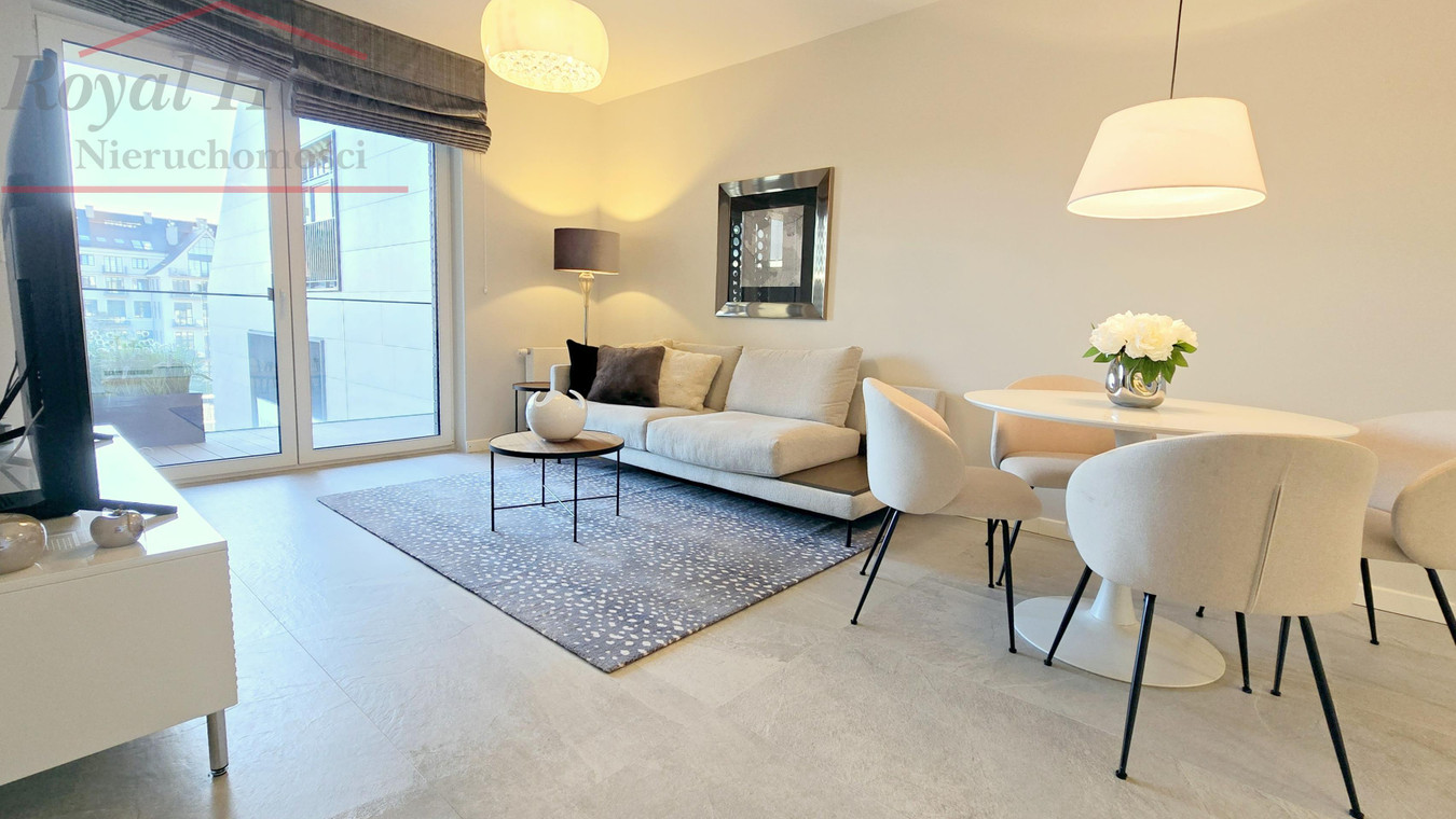 Nowoczesny, komfortowy 3 pok. z tarasem apartament