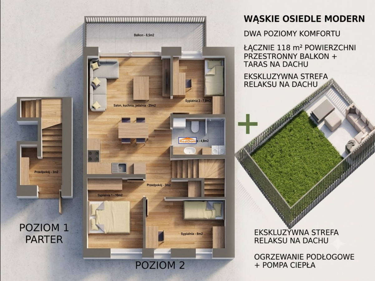 Mieszkanie – Kraków, Kobierzyn, Swoszowice - Widok 2