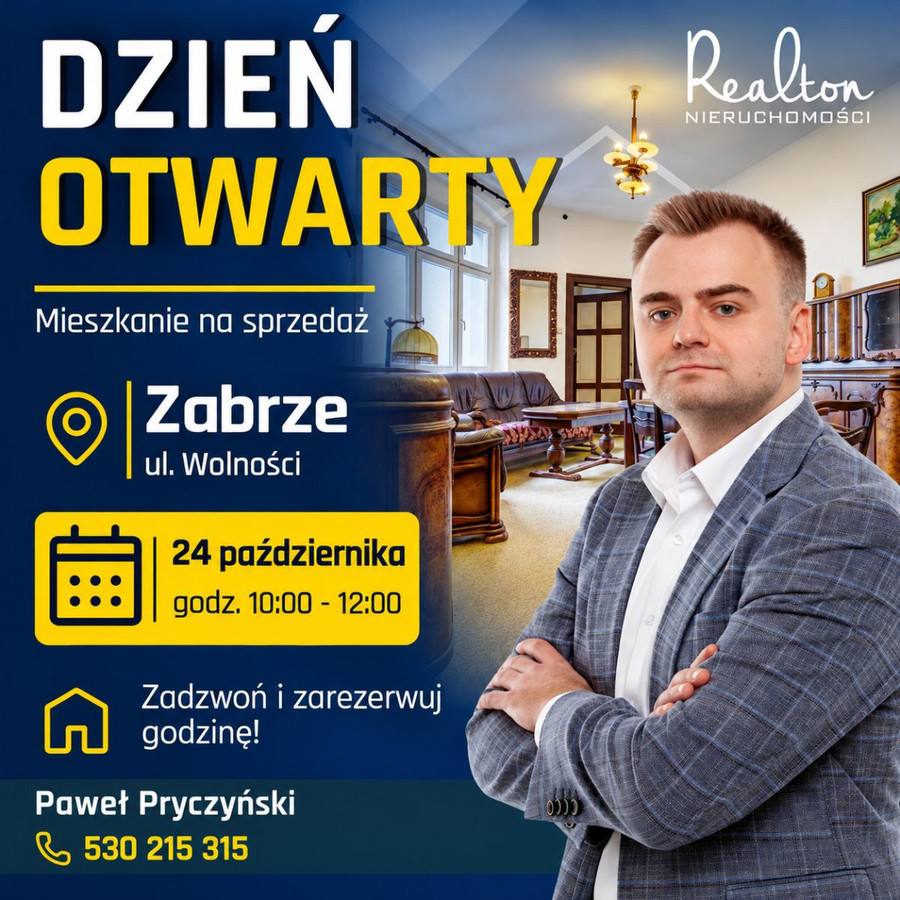 DZIEŃ OTWARTY 26.10 Duży metraż w centrum miasta