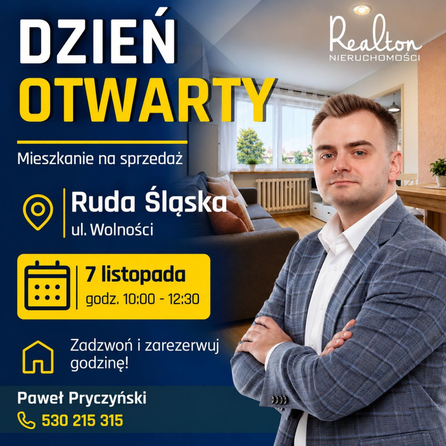DZIEŃ OTWARTY 7.11 Do zamieszkania/odświeżenia w dobrej lokalizacji