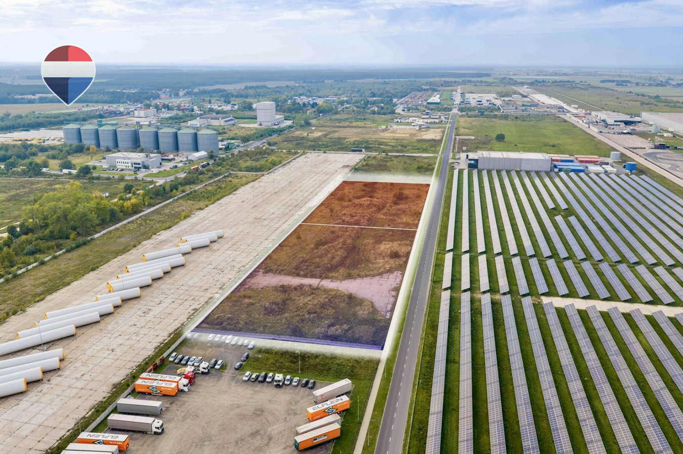 Działka inwestycyjna z PnB przy A4 (23.812 m²) - Widok 5