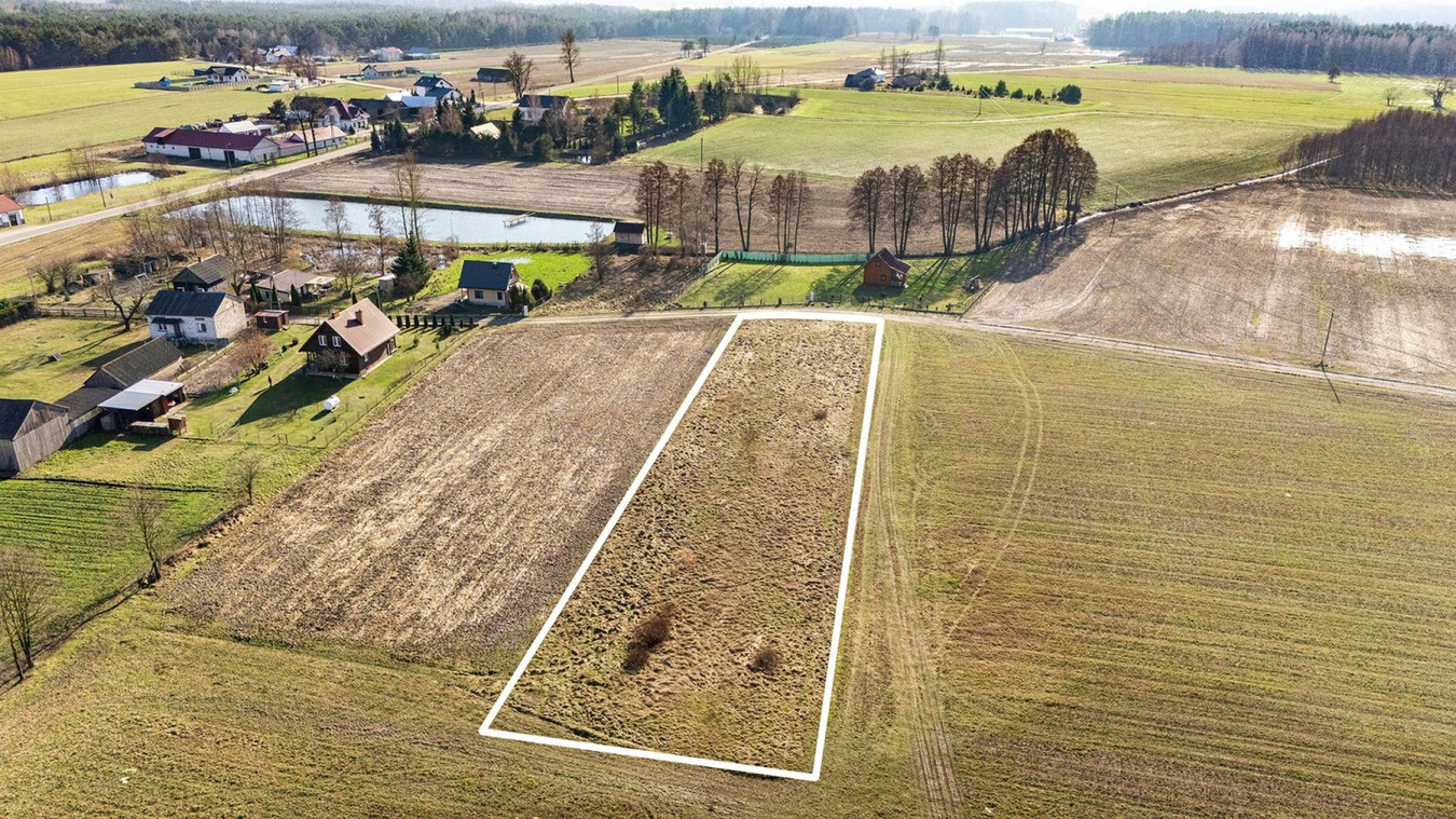 Działka budowlana Borki, gmina Mrozy - Widok 3