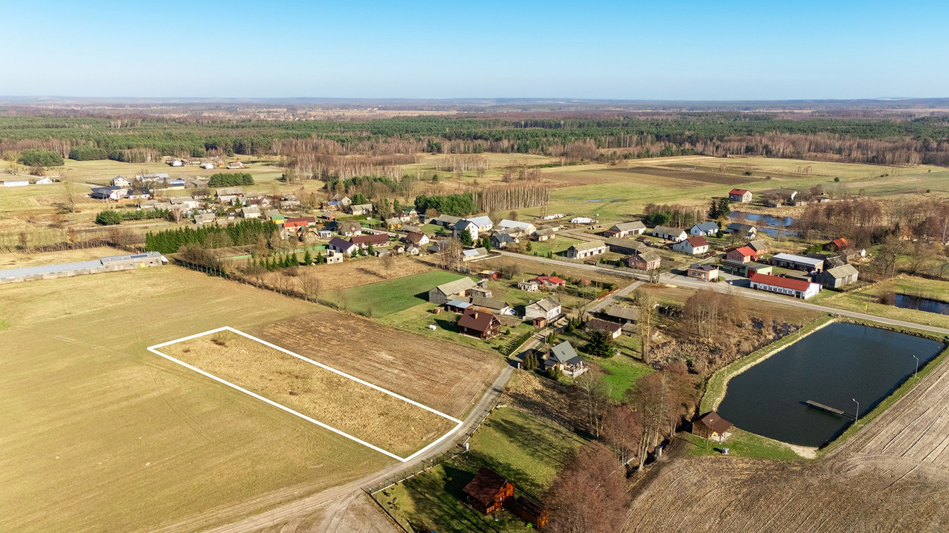 Działka budowlana Borki, gmina Mrozy - Widok 4