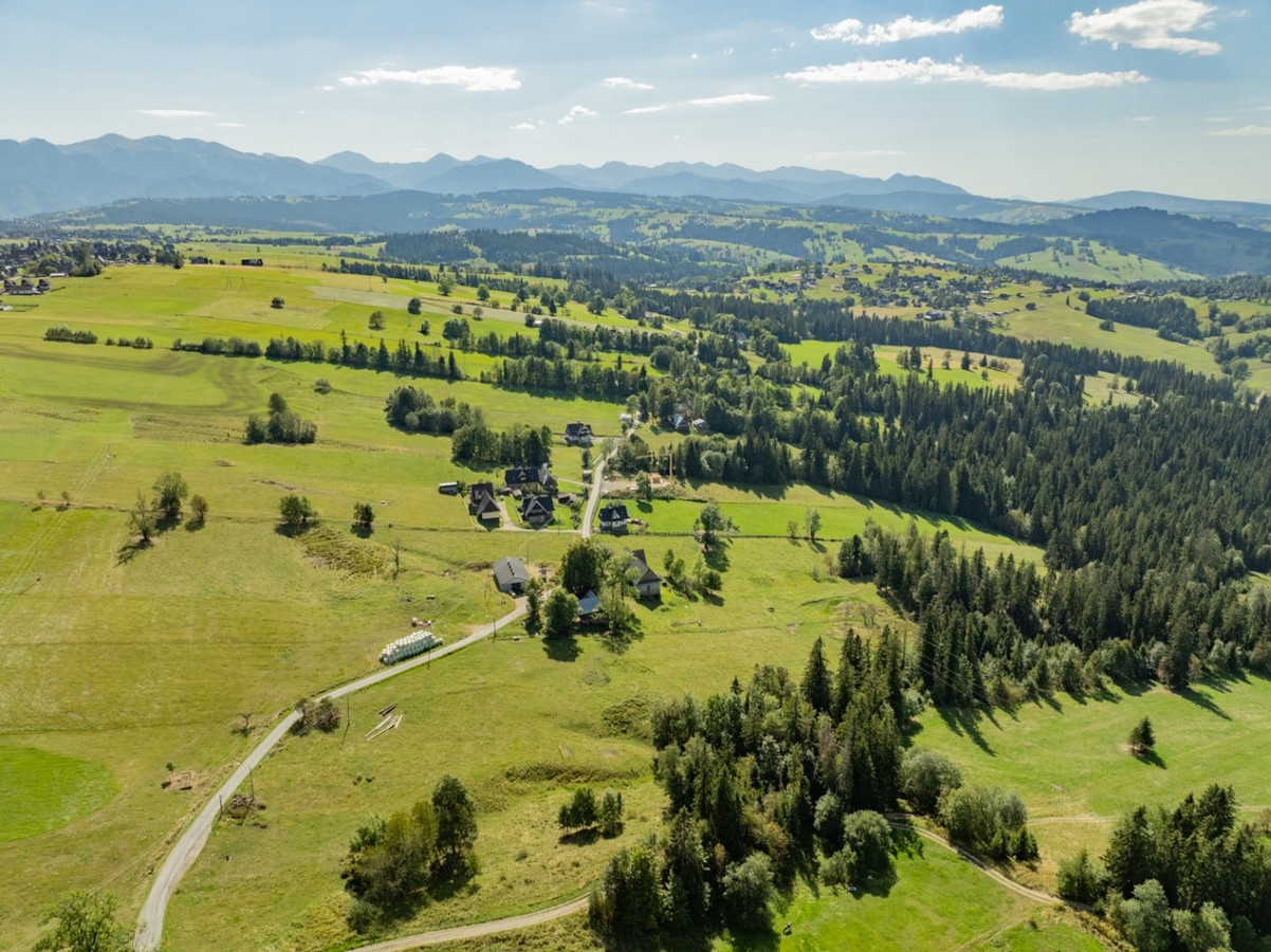 Sierockie - działka 5901 m² - WZtka 4 domy - Więcej