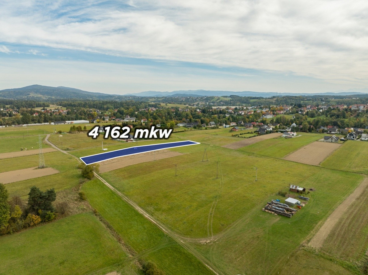 Działka Widokowa w JORDANOWIE – 4162 M², - Widok 3
