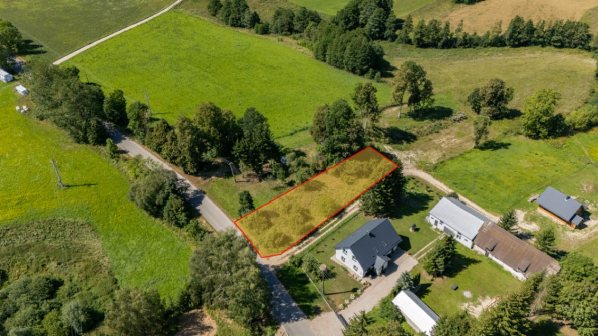 Twój dom nad Szelmentem Wlk, Działka 1218 m² - Widok 3