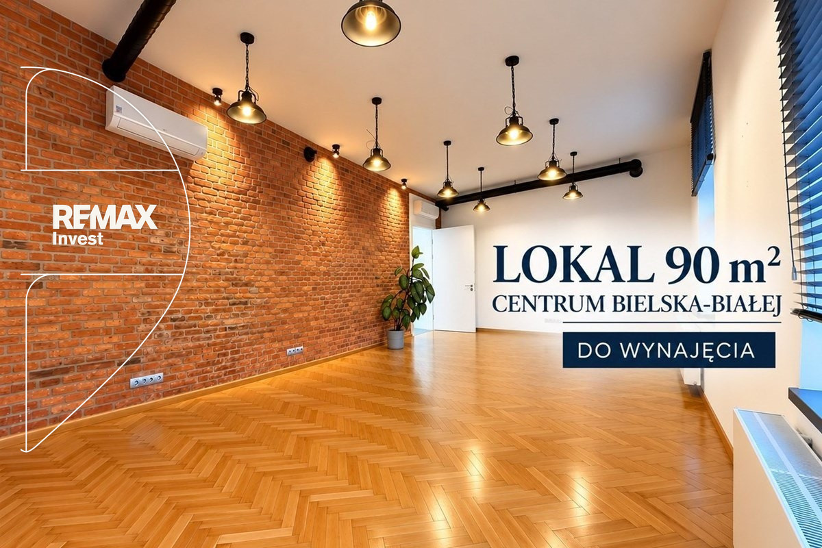 Lokal 90 m² w centrum Bielska – wysoki standard