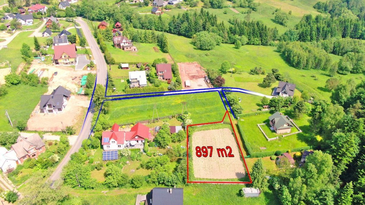Działka budowlana z widokiem na Babią Górę - Widok 5