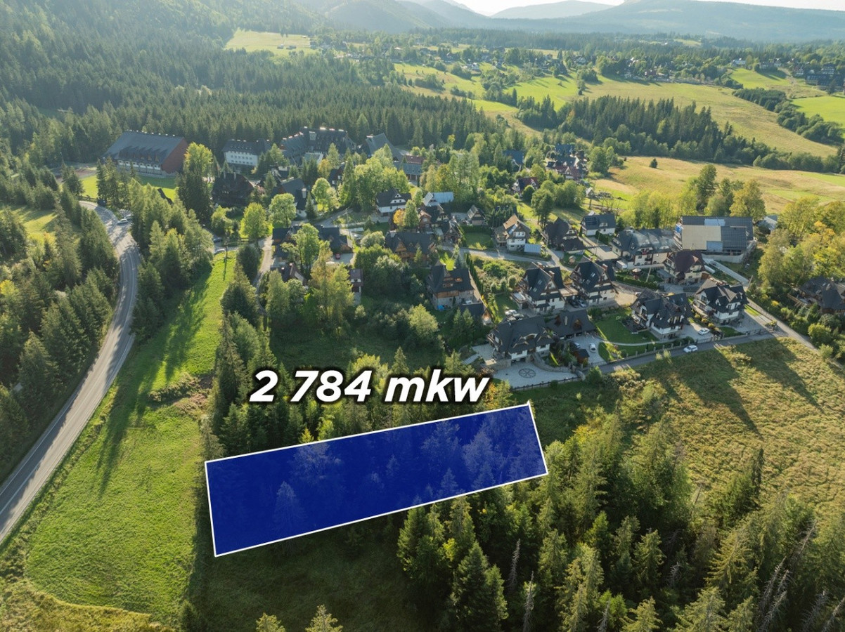Działka Rolno-Leśna 2784 m² | Kościelisko | Gronik - Widok 5