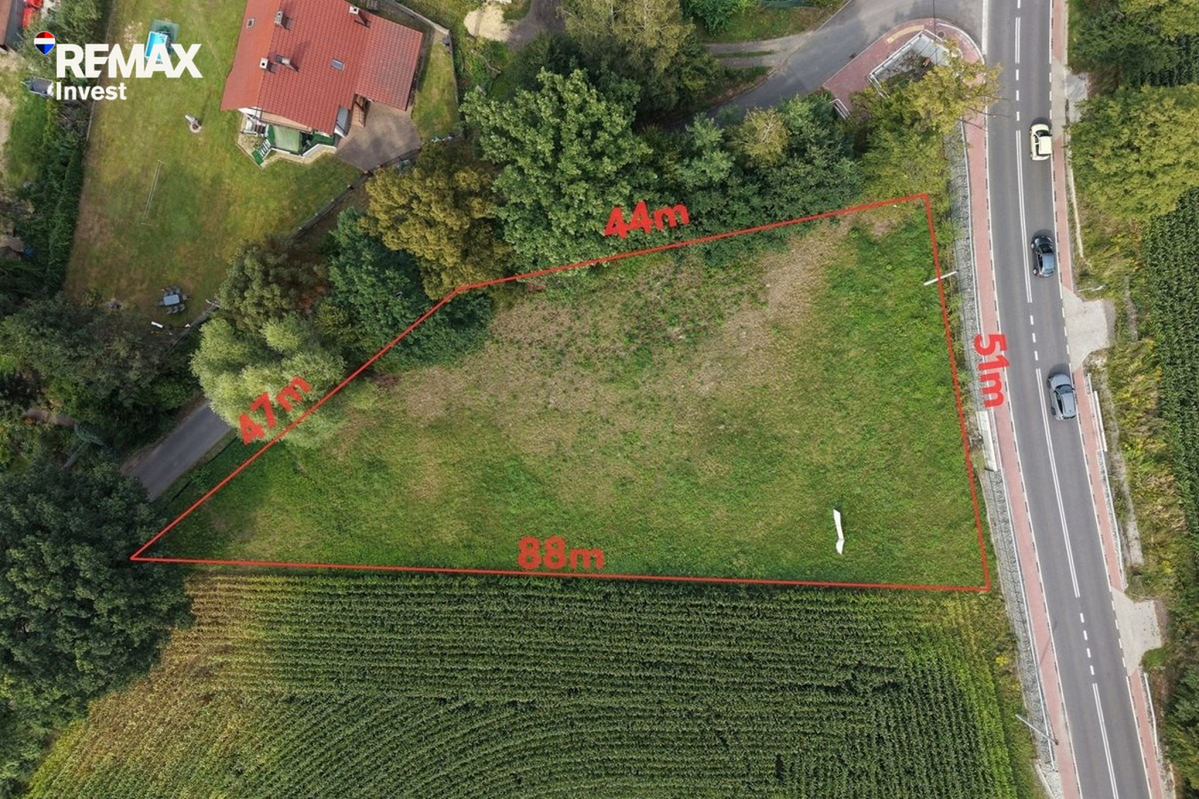 Dankowice 2464 m² MNU | 1,6 km do węzła S1 | Media - Widok 3