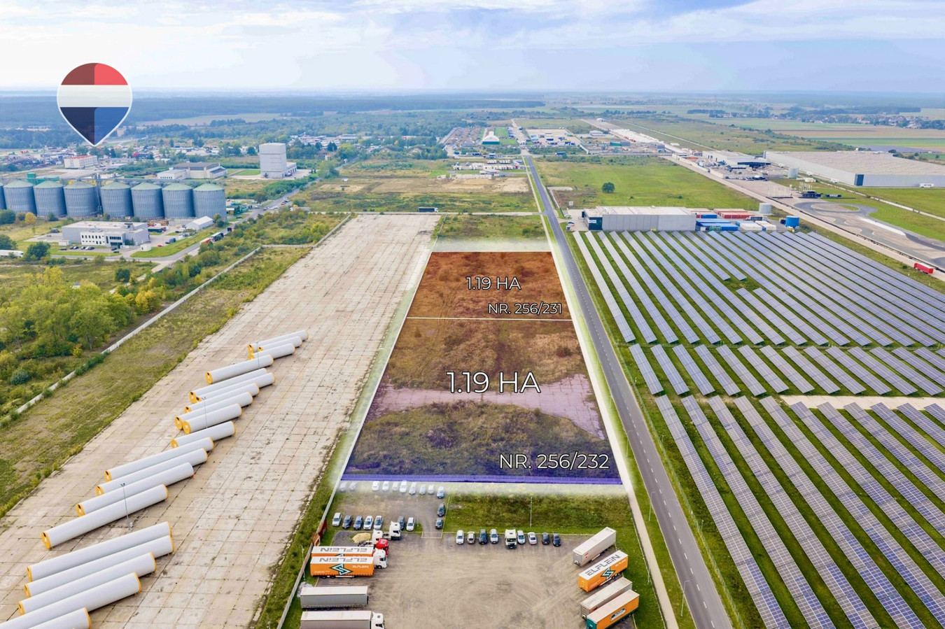 Działka inwestycyjna z PnB przy A4 (23.812 m²) - Więcej