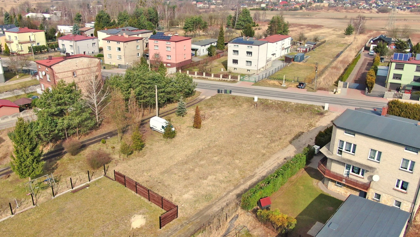 Działka budowlana z projektem domu – Dobieszowice - Widok 6