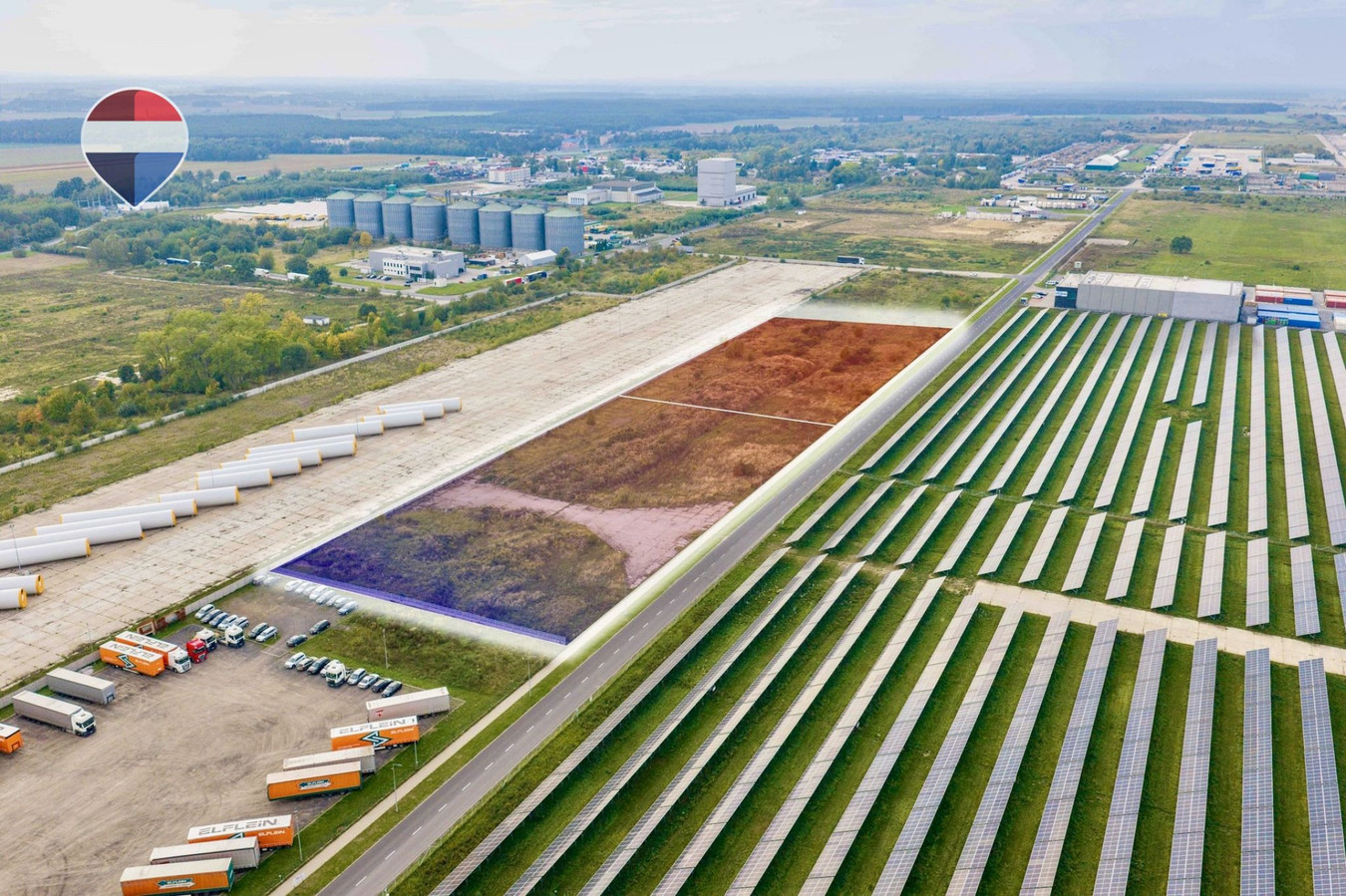 Działka inwestycyjna z PnB przy A4 (23.812 m²) - Widok 4