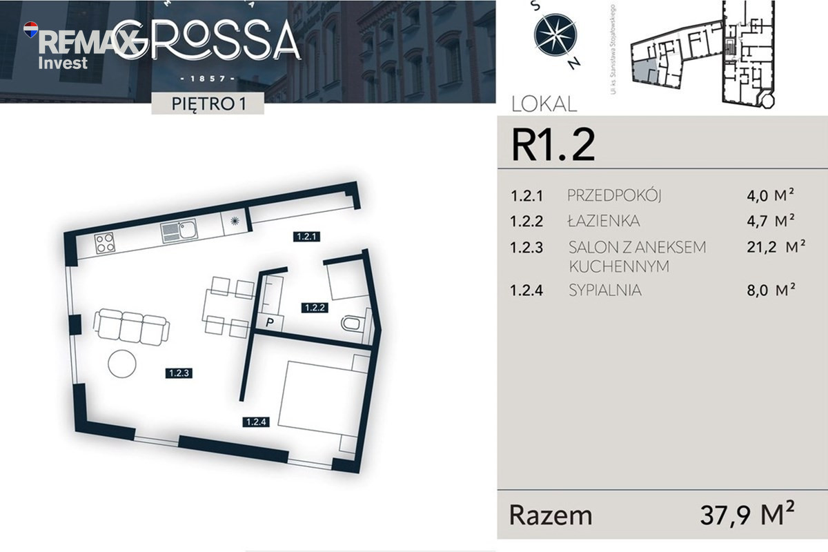 Apartment in Bielsko-Biała, Przy Strzelnicy, Biała Śródmieście - Widok 4