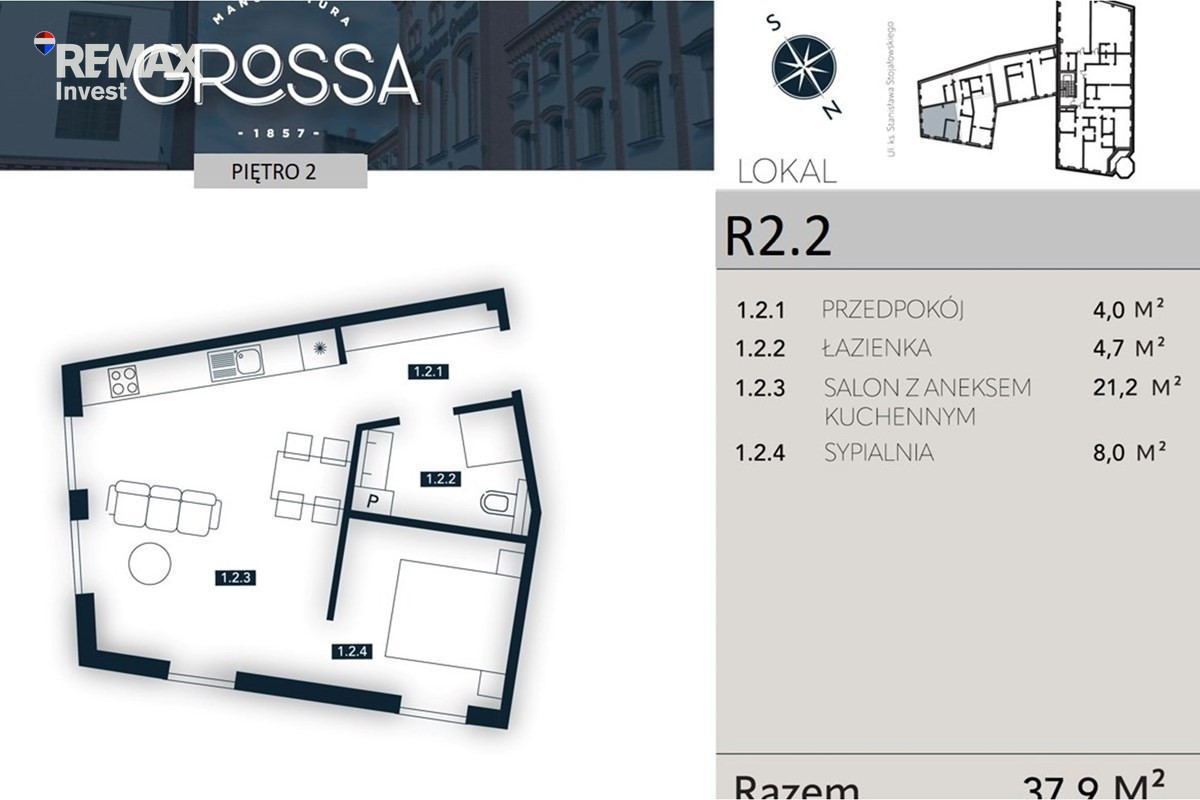 Manufaktura Grossa – II etap MIESZKANIE - Widok 5