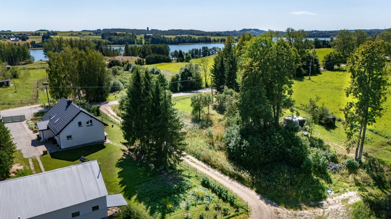 Twój dom nad Szelmentem Wlk, Działka 1218 m² - Widok 4