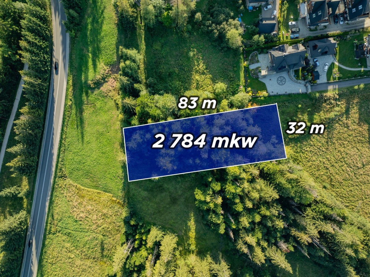 Działka Rolno-Leśna 2784 m² | Kościelisko | Gronik - Widok 4