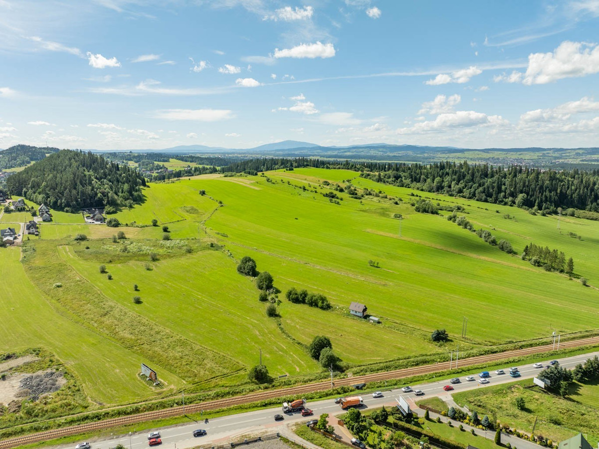 Działka budowlana w Szaflarach - Widok 2