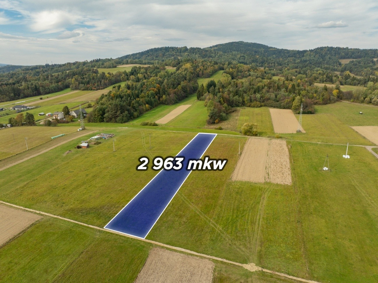 Działka Widokowa w JORDANOWIE – 2963 M², - Widok 2