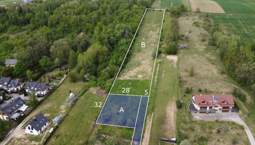 DZIAŁKA budowlana na SPRZEDAŻ Wielka Wieś - Widok 2